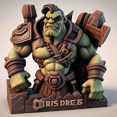 3D модель Гра Orcs MuDie 3 (STL)